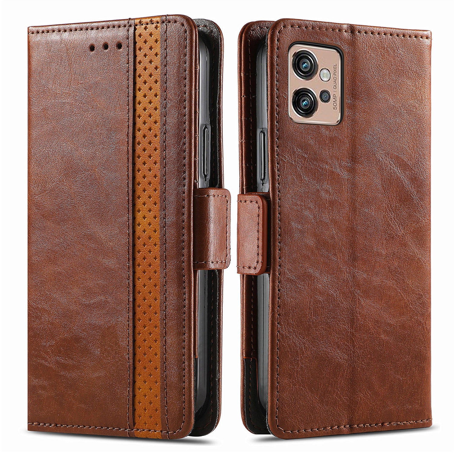 CASENEO 002 Series RFID Blocking Phone Case for Motorola Moto G32 4G Business Splicing Style PU Leather TPU Wallet Stand Anti-drop Phone Cover CASENEO 002 Series RFID Blocking Phone Case for Motorola Moto G32 4G Business Splicing Style PU Leather TPU Wallet Stand Anti-drop Phone Cover